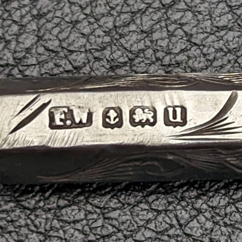 1919年 英国アンティーク 純銀製 ペンシルホルダ FRANCIS WEBB