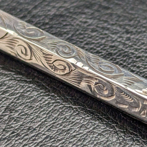 1919 British Antique Sterling Silver Pencil Holder FRANCIS WEBB