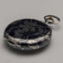 Antique Swiss made unsigned silver side niello inlaid case ladies' pocket watch works well