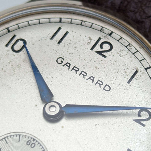 1954 英國復古 Garrard K9 純金錶殼男錶做工精良