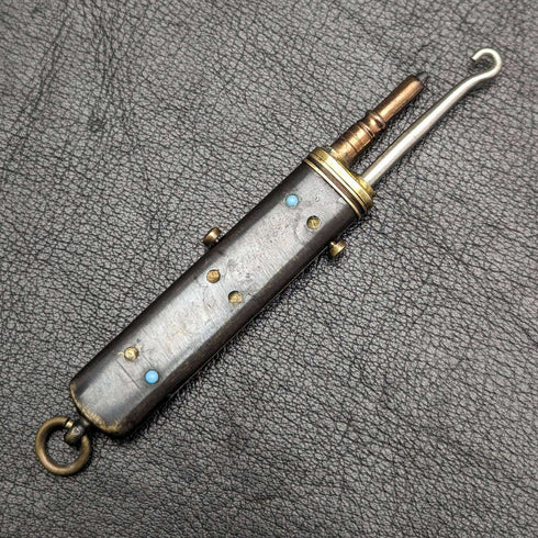 古董可伸縮多功能工具鉛筆和掛鉤