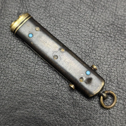 アンティーク 格納式 マルチツール ペンシル & フック