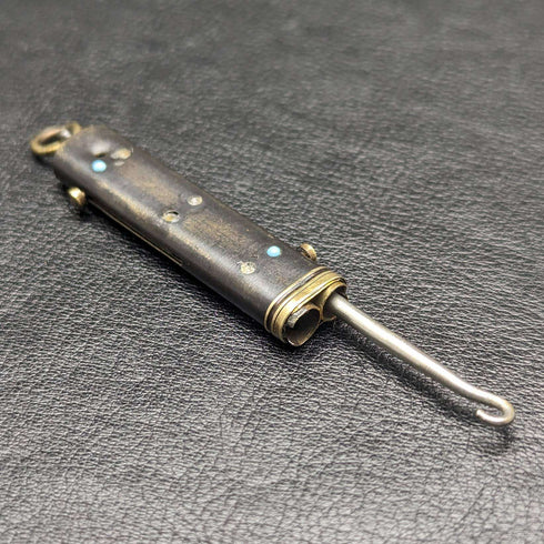 古董可伸縮多功能工具鉛筆和掛鉤