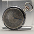 Antique Swiss made unsigned silver side niello inlaid case ladies' pocket watch works well