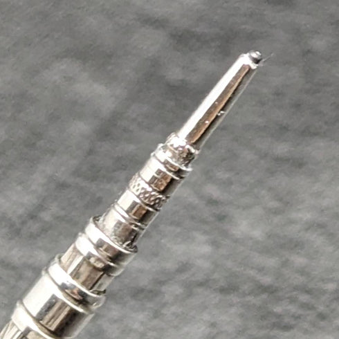 1908年 英国アンティーク 純銀製シャープペンシル 超小型 伸縮式40-55mm マジックペンシル