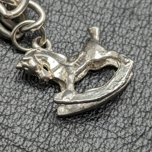 英國復古純銀魅力手鍊 19 克