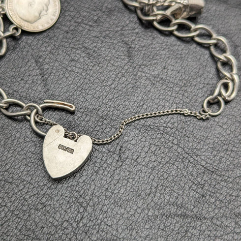 英國復古純銀魅力手鍊 19 克