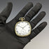 1923 antique Illinois Burlington pocket watch gold plated case 21 jewels working well