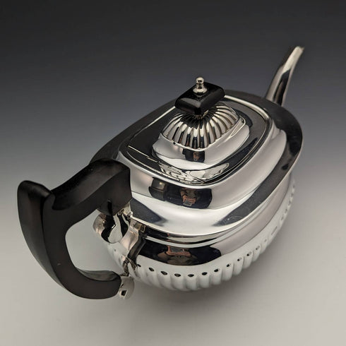 英國復古鍍銀茶壺 Viners