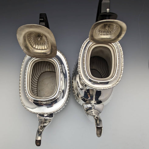 English Vintage Silver Plated Teapot Set of 4 CSC Ltd