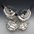 1906 British Antique Silver Plated Teapot Set of 4 George Gordon