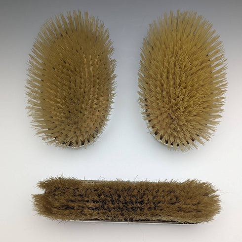 Around 1920 British Antique Sterling Silver Handle Brush Set of 3 Charles Henry Dumenil