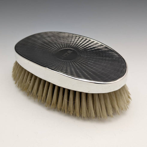 Around 1920 British Antique Sterling Silver Handle Brush Set of 3 Charles Henry Dumenil