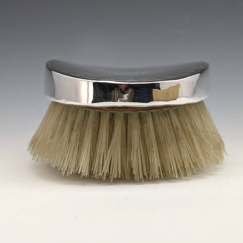 Around 1920 British Antique Sterling Silver Handle Brush Set of 3 Charles Henry Dumenil