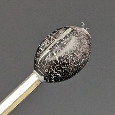 1933 年英國復古純銀小咖啡匙一對,帶琺瑯裝飾