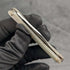 British Antique White Pearl Shell Handle Stainless Blade Folding Pen Knife
