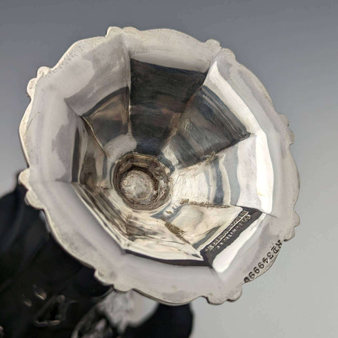 1903年 英国アンティーク 純銀製 花瓶 一輪挿し 81g Goldsmiths & Silversmiths