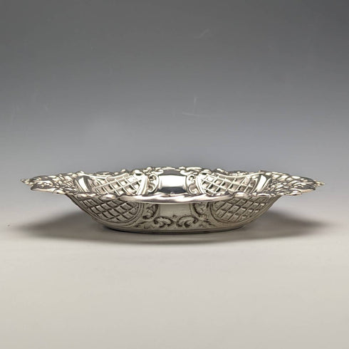 1972 British Vintage Sterling Silver Dish 88g Pinder Brothers
