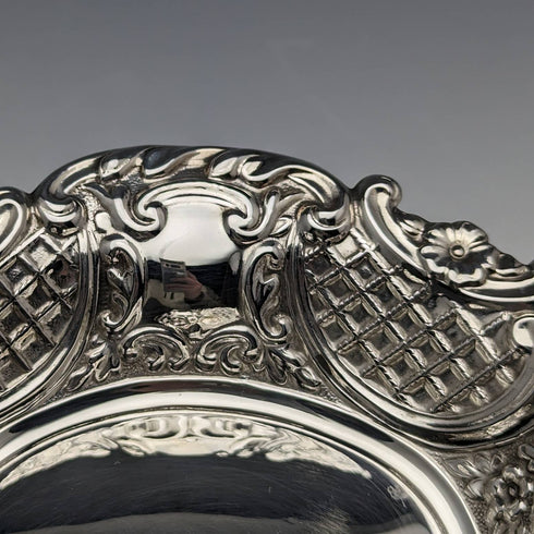 1972年 英国ヴィンテージ 純銀製ディッシュ 88g Pinder Brothers