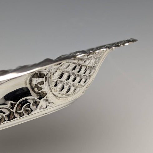 1972 British Vintage Sterling Silver Dish 88g Pinder Brothers