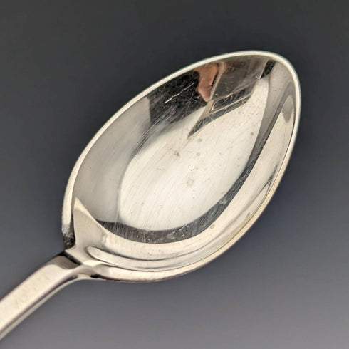 1907 年英國古董純銀茶匙 6 和糖鉗套裝,以防 James Dixon