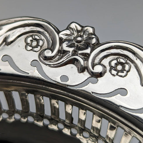 1903 British Antique Sterling Silver Bonbon Dish 80g William Hutton