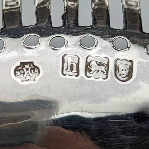 1903 British Antique Sterling Silver Bonbon Dish 80g William Hutton