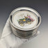 Set of 8 British Vintage Silver Plated Classic Car Printed Coasters
