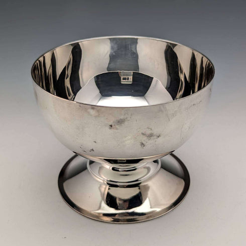 Set of 4 British Vintage Silver Plated Ice Cream Bowls