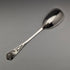 Around 1890 English antique silver plate fruit & nuts set in case