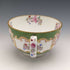 First half of the 20th century British Minton Teacup Trio Cockatrice Green with translation