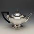 1918 British Antique Sterling Silver Large Teapot 731g Walker and Hall
