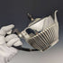 Tetera de plata de ley (925) antigua inglesa de 1902, 508 g, Goldsmiths & Silversmiths