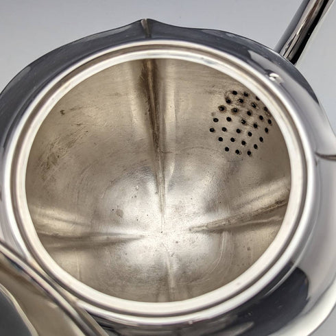 1917年 英国アンティーク 純銀(925シルバー) バチェラーティーポット3点セット 計606g Henry Matthews