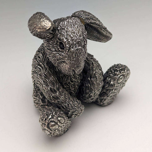 UK Country Artists Sterling Silver Sculpture Rabbit Figurine 136g