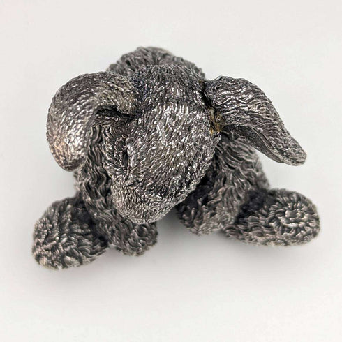 UK Country Artists Sterling Silver Sculpture Rabbit Figurine 136g