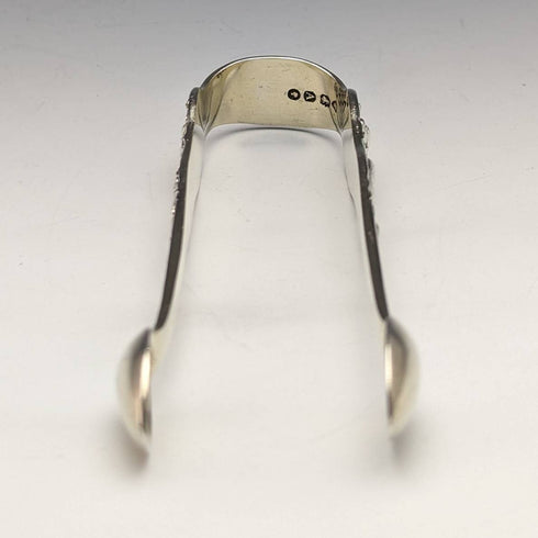 1876 年英國古董純銀糖堂浮雕雕塑