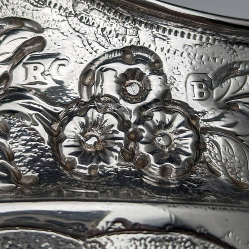 1797 British Antique Georgian Sterling Silver Cream Jug 191g