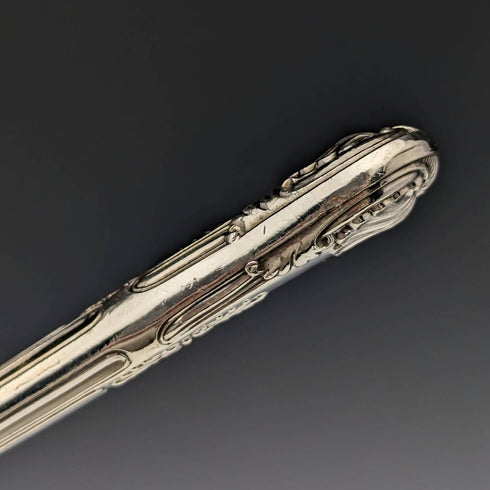 1856年 英国アンティーク 純銀製カトラリー6ペアセット 箱入り Harrison Brothers