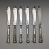 1870 British Antique Sterling Silver Fish Cutlery 6 Pair Set Boxed William Marshall
