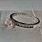 Vintage Jewelry Zirconia Sterling Silver Ring