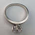 Vintage Jewelry Zirconia Sterling Silver Ring