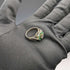 British Vintage Jewelry Emerald & Diamond Sterling Silver Ring