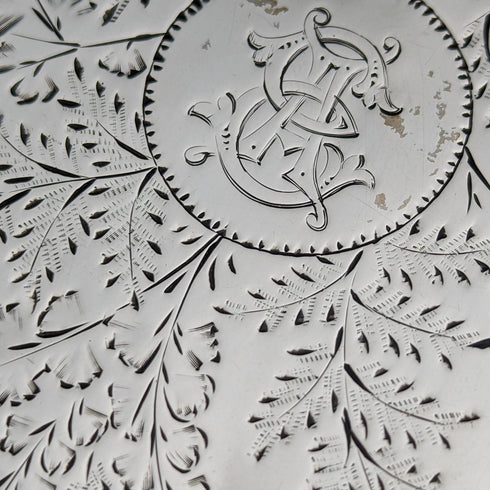 1888 年英國古董純銀卡盒 48 克 Frederick Marson