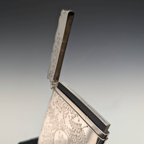 1888 年英國古董純銀卡盒 48 克 Frederick Marson