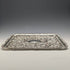 1902 British Antique Sterling Silver Relief Engraving Dressing Table Tray 306g