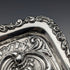 1902 British Antique Sterling Silver Relief Engraving Dressing Table Tray 306g