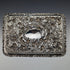 1902 British Antique Sterling Silver Relief Engraving Dressing Table Tray 306g