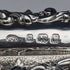 1902 British Antique Sterling Silver Relief Engraving Dressing Table Tray 306g