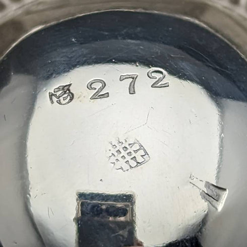 英国アンティーク シルバープレート製 ソルトディッシュ&スプーン6ペアセット ケース入り